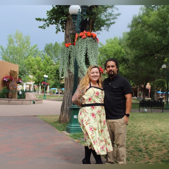 Lucky Thirteen Hawaiian style halter swingg dress size 3 xl 🌺 - Picture 9 of 9